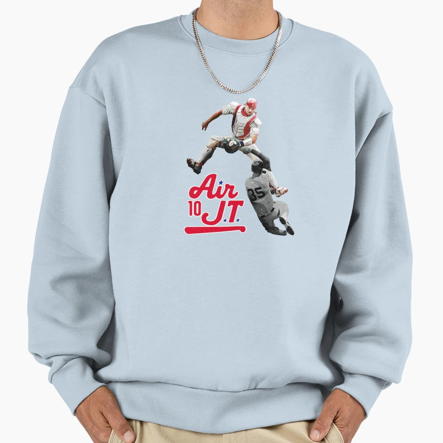 Philadelphia Baseball Phillies Air Sweatshirt - Unique Graphic for Adults - T-Shirt, Sweatshirt, Hoodie