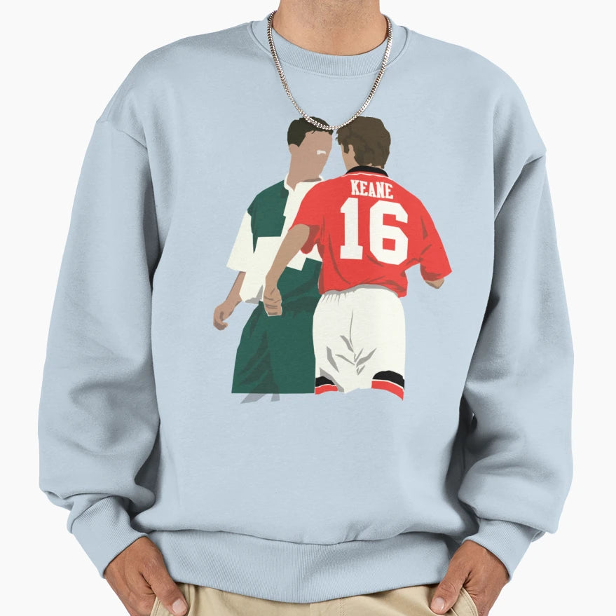 Roy Keane Robbie Fowler Sweatshirt - Graphic Print Unisex - T-Shirt, Sweatshirt, Hoodie