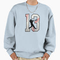 Personalized Baseball Jersey Number Sweatshirt - Unique Graphic Men Women - T-Shirt, Sweatshirt, Hoodie