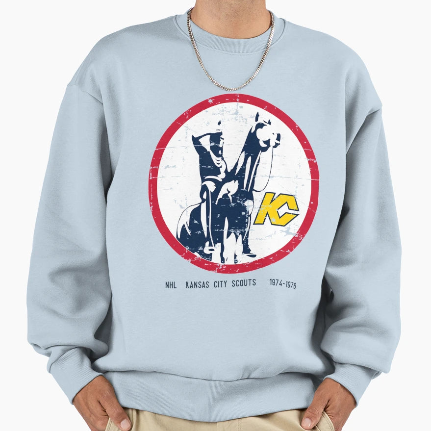 Kansas City Scouts Sweatshirt - Graphic Print Unisex - T-Shirt, Sweatshirt, Hoodie