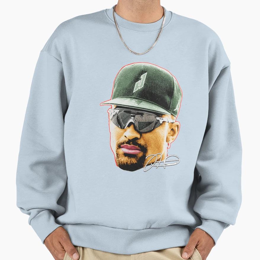 JH Big Face Sweatshirt - Unique Graphic for Adults - T-Shirt, Sweatshirt, Hoodie