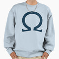 Omega Symbol Sweatshirt - Graphic Print Unisex - T-Shirt, Sweatshirt, Hoodie