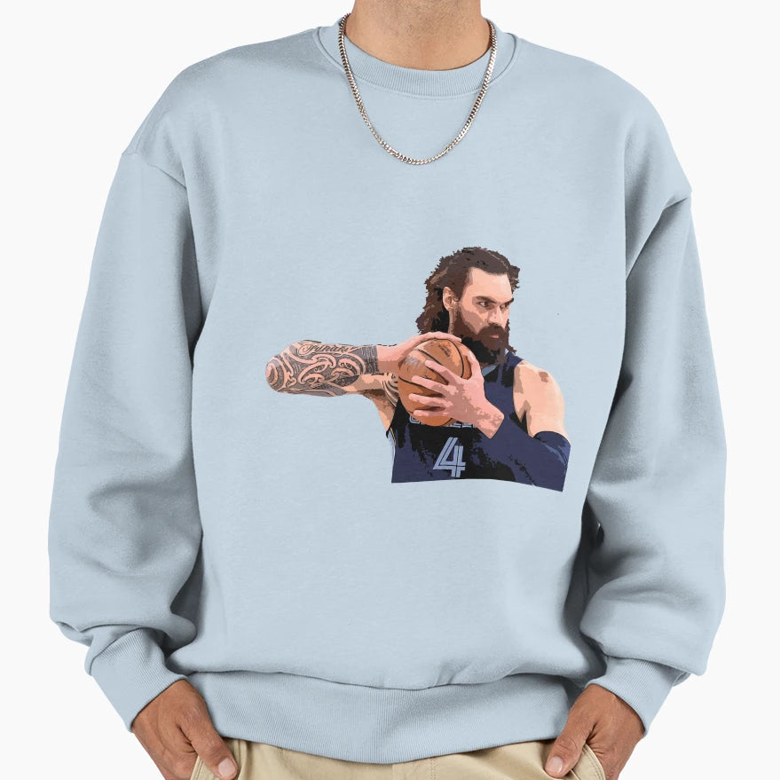 Steve Adams Sweatshirt - Graphic Print Unisex - T-Shirt, Sweatshirt, Hoodie