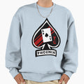 Phoenix Logo Blue Sweatshirt - Unique Graphic Unisex - T-Shirt, Sweatshirt, Hoodie