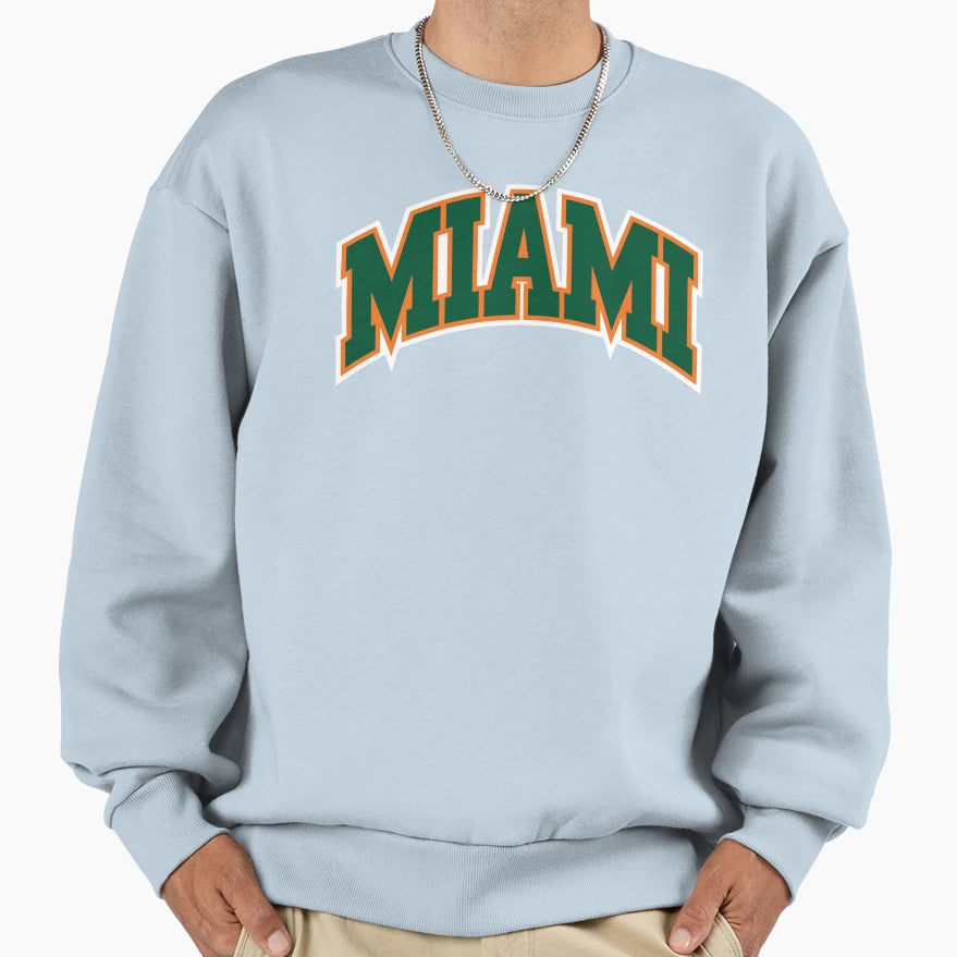 Miami Sweatshirt - Novelty Apparel Men Women - T-Shirt, Sweatshirt, Hoodie