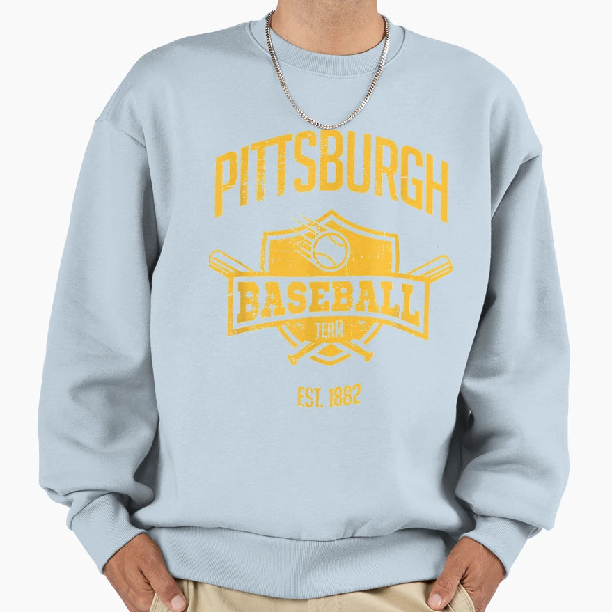 Distressed Pirate Party Tailgate Sweatshirt - Aesthetic Graphic for Adults - T-Shirt, Sweatshirt, Hoodie