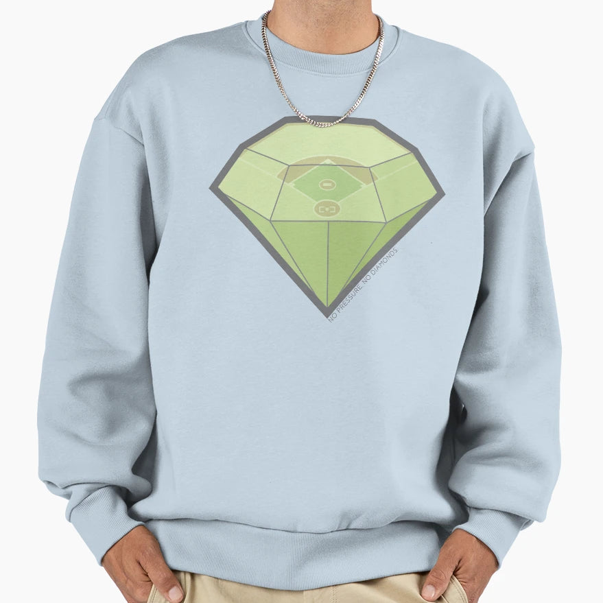 Baseball Diamond Sweatshirt - Streetwear Style Unisex - T-Shirt, Sweatshirt, Hoodie