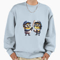 Baseball Minion Sweatshirt - Fun Novelty Design for Adults - T-Shirt, Sweatshirt, Hoodie