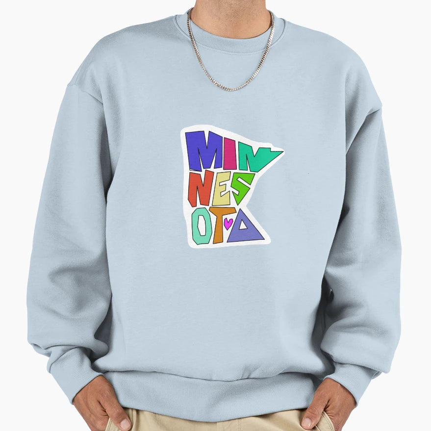 Minnesota Sweatshirt - Streetwear Style Men Women - T-Shirt, Sweatshirt, Hoodie