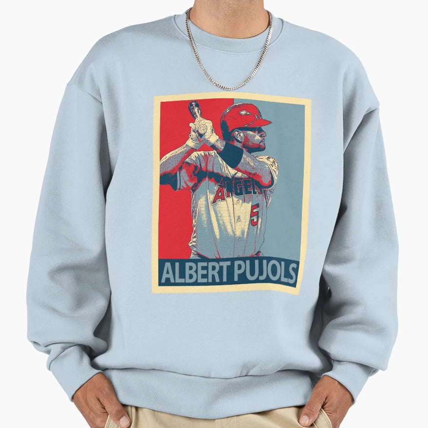 Albert Pujols Sweatshirt - Custom Art Print Men Women - T-Shirt, Sweatshirt, Hoodie
