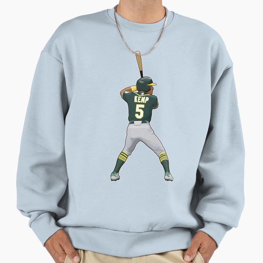 Tony Kemp 5 Bat Ready Sweatshirt - Trendy Graphic for Adults - T-Shirt, Sweatshirt, Hoodie