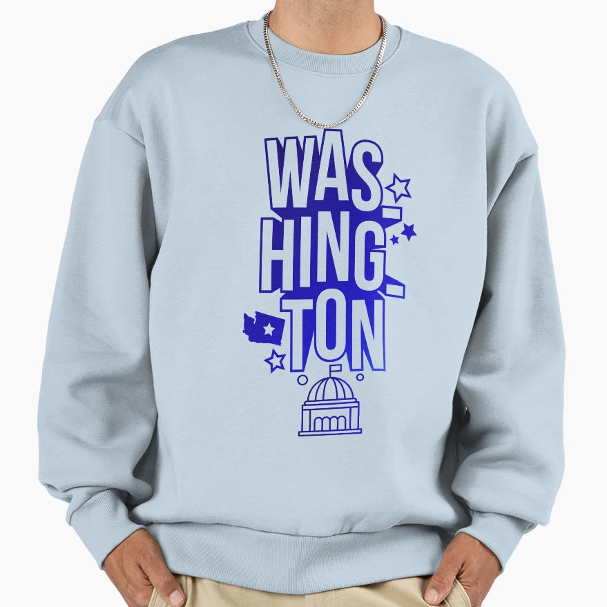 Washington Dc Usa Sweatshirt - Unique Graphic Men Women - T-Shirt, Sweatshirt, Hoodie