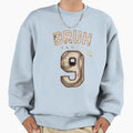 Bruh 9Th Birthday Baseball Sweatshirt - Casual Everyday Wear Men Women - T-Shirt, Sweatshirt, Hoodie
