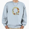 Monogram Letter Q Sweatshirt - Casual Everyday Wear for Adults - T-Shirt, Sweatshirt, Hoodie