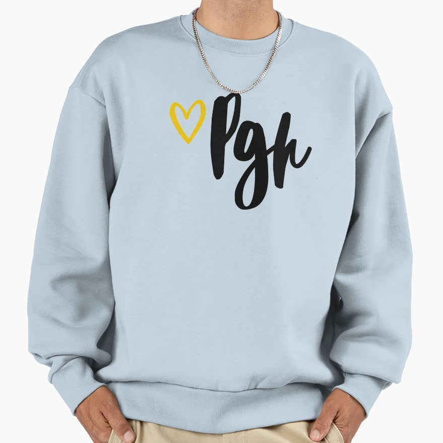 Pittsburgh Sweatshirt - Minimalist Print Unisex - T-Shirt, Sweatshirt, Hoodie