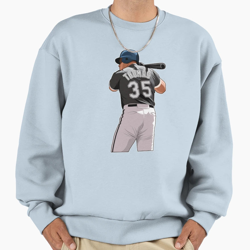 Frank Thomas 35 Hitter Sweatshirt - Fun Novelty Design Men Women - T-Shirt, Sweatshirt, Hoodie