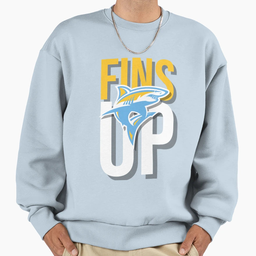 Fins Up Sweatshirt - Trendy Graphic Unisex - T-Shirt, Sweatshirt, Hoodie