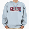 Denver Ticket Alternate Sweatshirt - Fun Novelty Design Men Women - T-Shirt, Sweatshirt, Hoodie