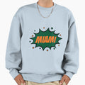 Miami Comic Bubble Sweatshirt - Novelty Apparel Unisex - T-Shirt, Sweatshirt, Hoodie