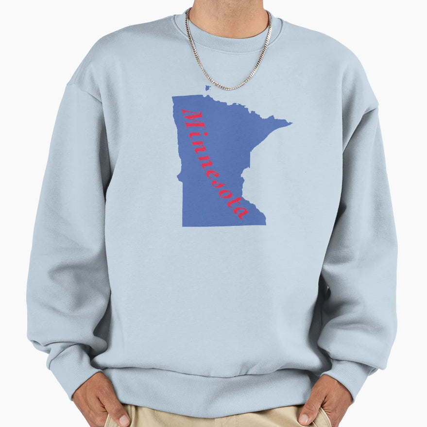 Minnesota Sweatshirt - Novelty Apparel for Adults - T-Shirt, Sweatshirt, Hoodie