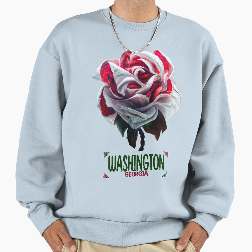Washington Georgia Sweatshirt - Fun Novelty Design for Adults - T-Shirt, Sweatshirt, Hoodie