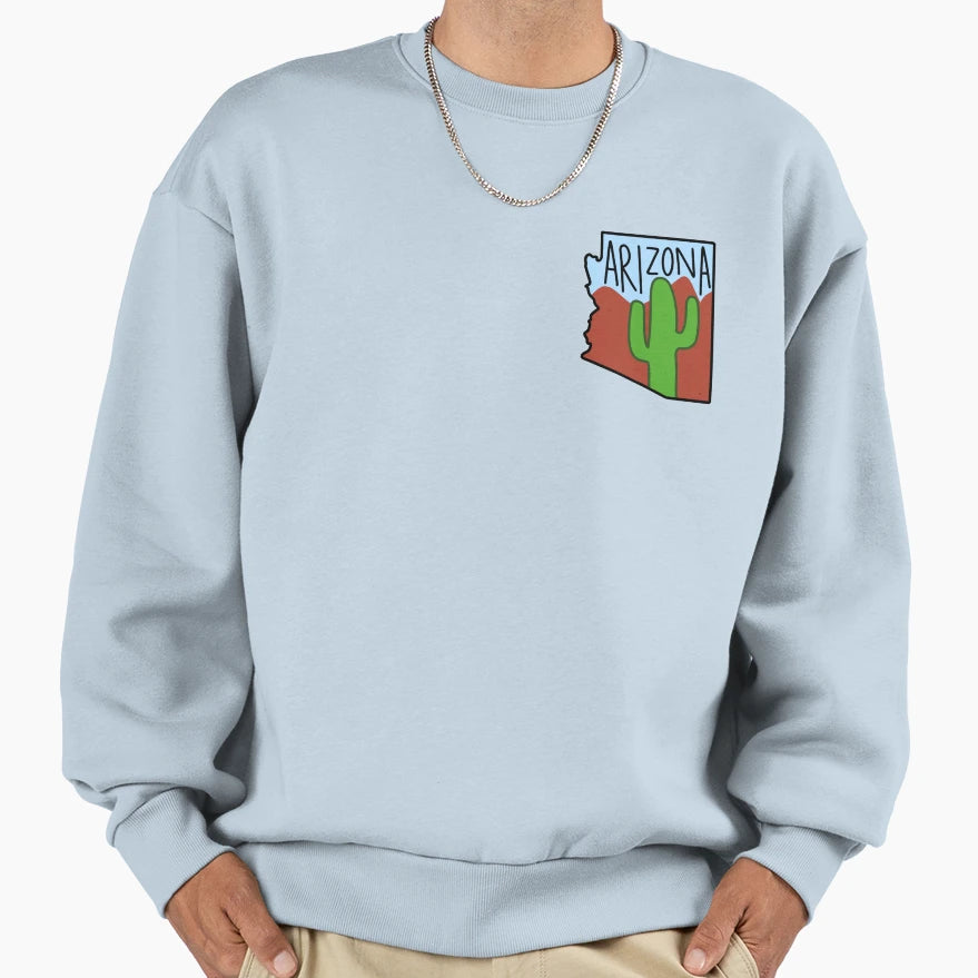 Arizona Sweatshirt - Trendy Graphic Men Women - T-Shirt, Sweatshirt, Hoodie