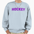 Hockey Player Jersey Text Sweatshirt - Novelty Apparel Men Women - T-Shirt, Sweatshirt, Hoodie