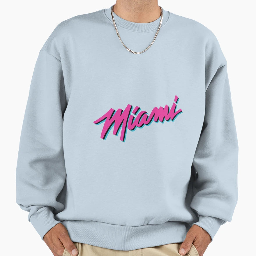 Vice City Sweatshirt - Casual Everyday Wear Unisex - T-Shirt, Sweatshirt, Hoodie