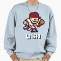 Washington 8 Bit Player Initials Sweatshirt - Unique Graphic Men Women - T-Shirt, Sweatshirt, Hoodie