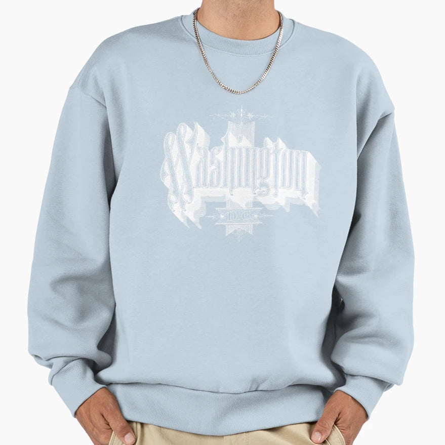 Washington Dc Sweatshirt - Fun Novelty Design for Adults - T-Shirt, Sweatshirt, Hoodie