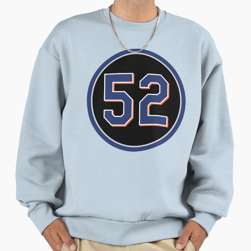 Yoenis Cespedes 52 Jersey Number Sweatshirt - Fun Novelty Design for Adults - T-Shirt, Sweatshirt, Hoodie