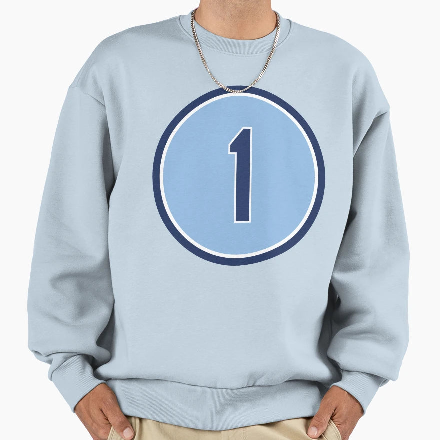 Willy Adames 1 Jersey Number Sweatshirt - Fun Novelty Design Unisex - T-Shirt, Sweatshirt, Hoodie