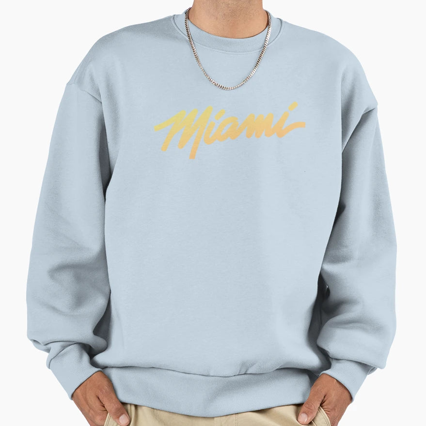 Miami Sweatshirt - Casual Everyday Wear for Adults - T-Shirt, Sweatshirt, Hoodie