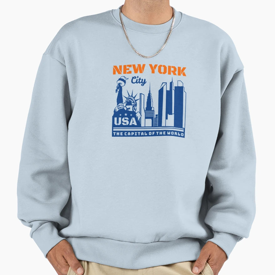 New York North America United Sweatshirt - Novelty Apparel for Adults - T-Shirt, Sweatshirt, Hoodie