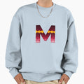 M Letter Monogram Sweatshirt - Fun Novelty Design for Adults - T-Shirt, Sweatshirt, Hoodie