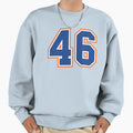 Fourty Six Jersey Number Sports 46 Sweatshirt - Aesthetic Graphic Men Women - T-Shirt, Sweatshirt, Hoodie
