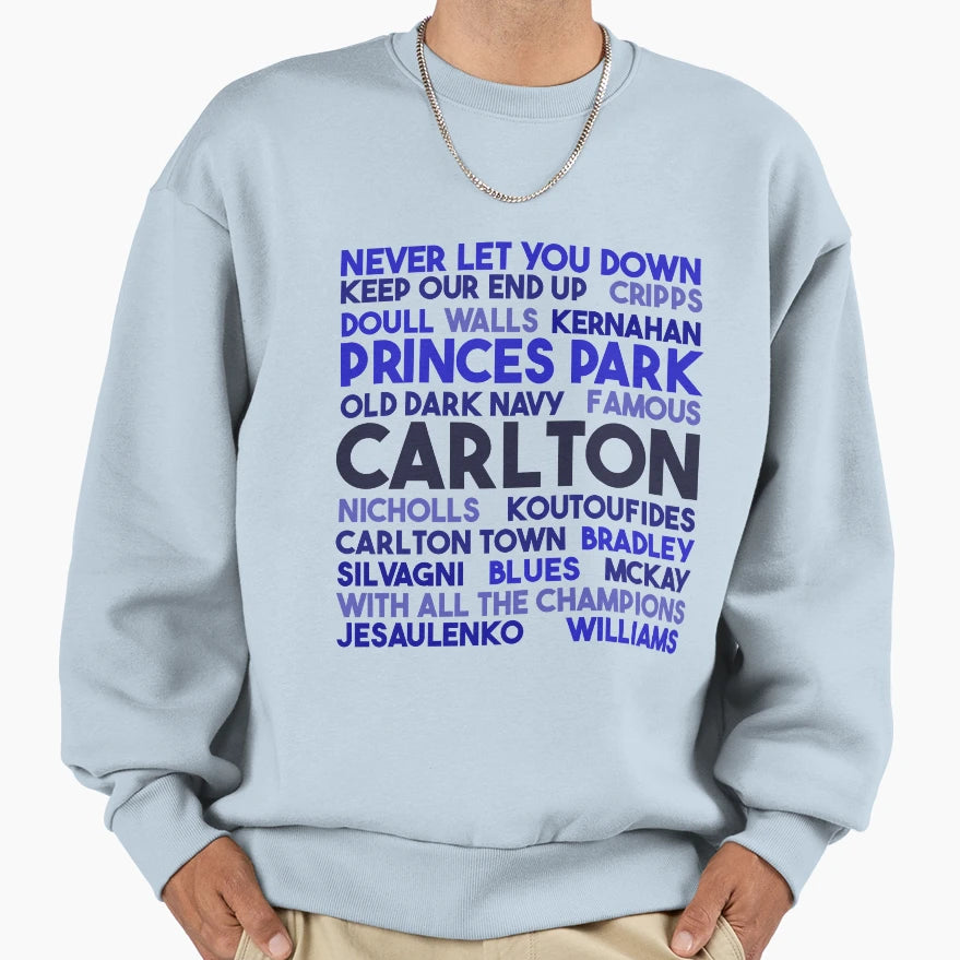Carlton Cloud Sweatshirt - Unique Graphic Men Women - T-Shirt, Sweatshirt, Hoodie