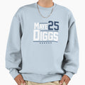 Maye Diggs 25 Drake Maye SD 2025 Sweatshirt - Unique Graphic Unisex - T-Shirt, Sweatshirt, Hoodie