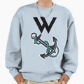 W Anchor Sweatshirt - Unique Graphic Men Women - T-Shirt, Sweatshirt, Hoodie