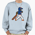 New York Pixel Baseball Player Sweatshirt - Minimalist Print Unisex - T-Shirt, Sweatshirt, Hoodie