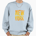 New York Typography Sweatshirt - Minimalist Print for Adults - T-Shirt, Sweatshirt, Hoodie