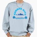 Kansas City Spirit Blue Sweatshirt - Custom Art Print Men Women - T-Shirt, Sweatshirt, Hoodie