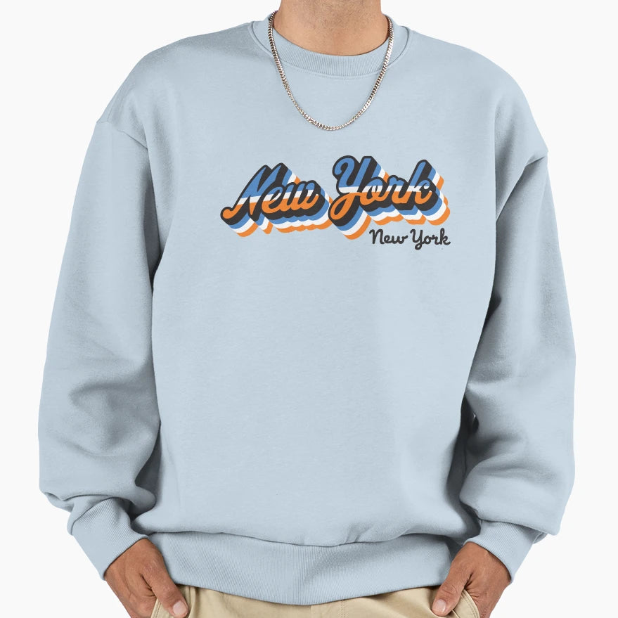 New York City Sweatshirt - Fun Novelty Design Men Women - T-Shirt, Sweatshirt, Hoodie