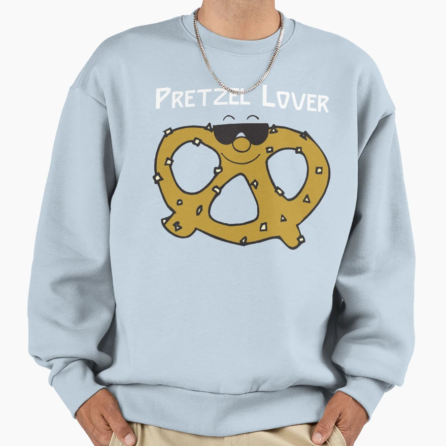 Pretzel Lover Sweatshirt - Unique Graphic Unisex - T-Shirt, Sweatshirt, Hoodie