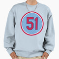 Willie Mcgee 51 Jersey Number Sweatshirt - Minimalist Print Unisex - T-Shirt, Sweatshirt, Hoodie
