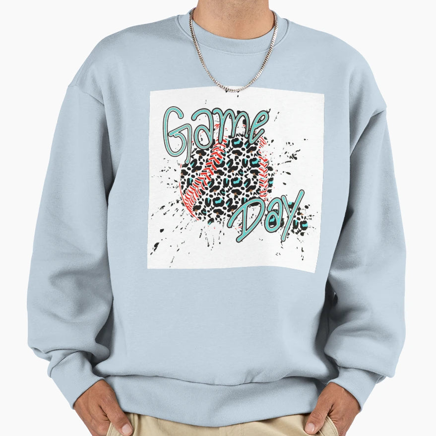 Game Day Baseball Sweatshirt - Fun Novelty Design Unisex - T-Shirt, Sweatshirt, Hoodie