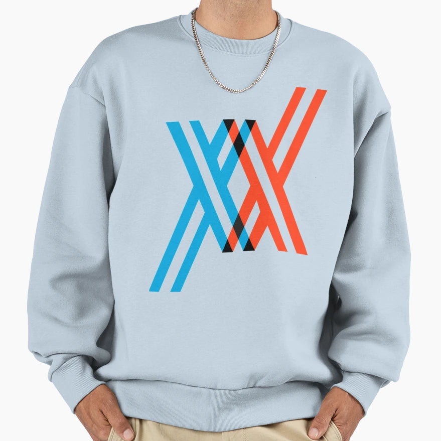Darling Franxx Sweatshirt - Minimalist Print Men Women - T-Shirt, Sweatshirt, Hoodie