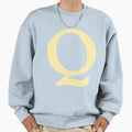 Letter Q Sweatshirt - Aesthetic Graphic for Adults - T-Shirt, Sweatshirt, Hoodie