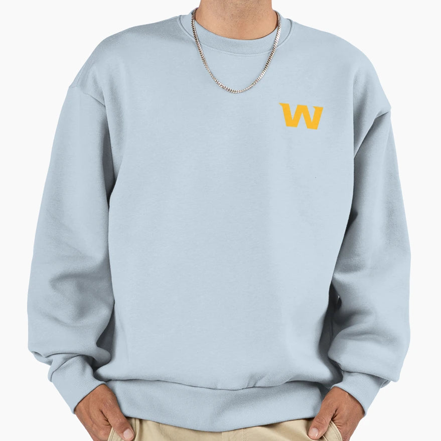 Fan Football Team Washington Sweatshirt - Casual Everyday Wear Men Women - T-Shirt, Sweatshirt, Hoodie