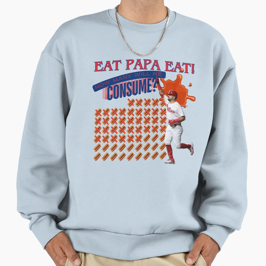 How Many Dingers Will He Consume Sweatshirt - Streetwear Style Unisex - T-Shirt, Sweatshirt, Hoodie